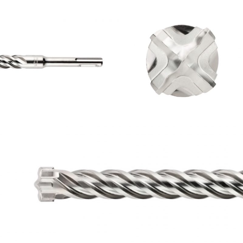 Mèche SDS Plus. Tête X ø 15 à 32