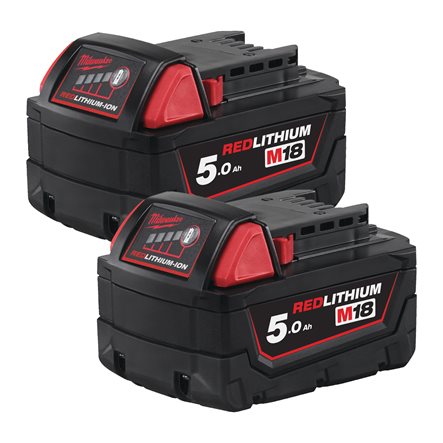 M18 B5 Pack 2 Batteries