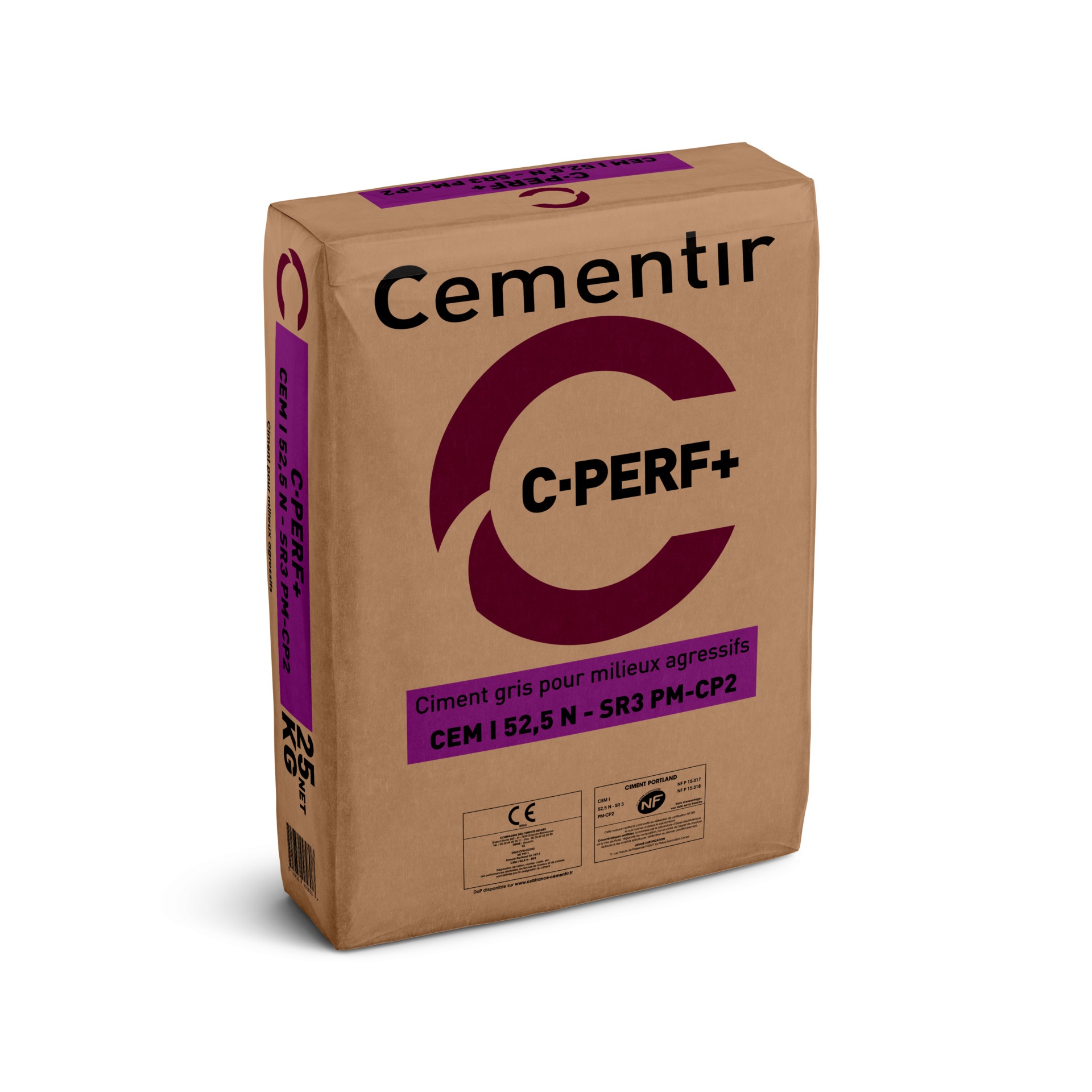 C-Perf + CEM I- 52.5 N SR3