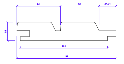 LEMAHIEU- Profil Façade GB102