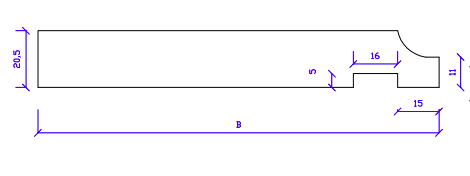 LEMAHIEU- Planche de Rive SP100