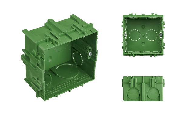 DEBFLEX -Boite Dérivation Encastrée Maçonnerie -Couvercle -130x130/P45