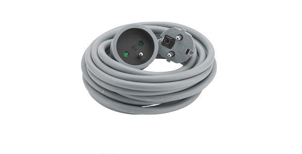 DEBFLEX -Prolongateur 2 Pôles +Terre -16A