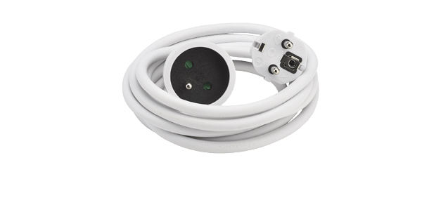 DEBFLEX -Prolongateur 2 Pôles +Terre -16A