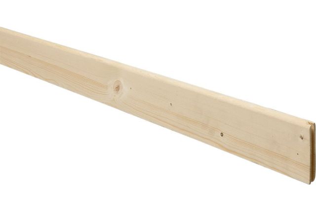 SILVERWOOD -Plinthe Sapin -Bord Droit 10x110