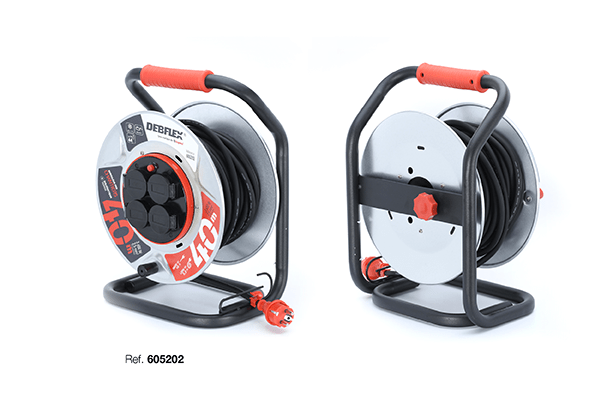 DEBFLEX  -Enrouleur Metal -F 3G1,5