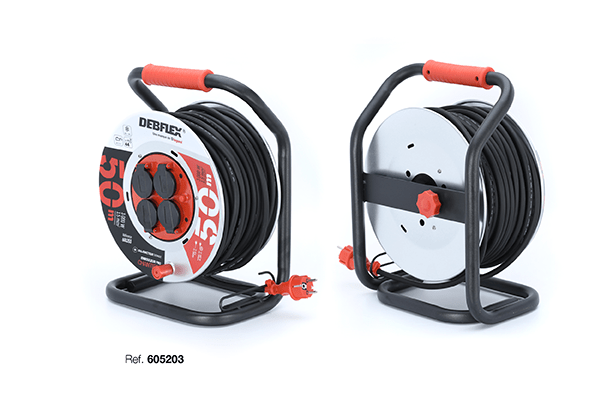 DEBFLEX  -Enrouleur Metal -F 3G1,5