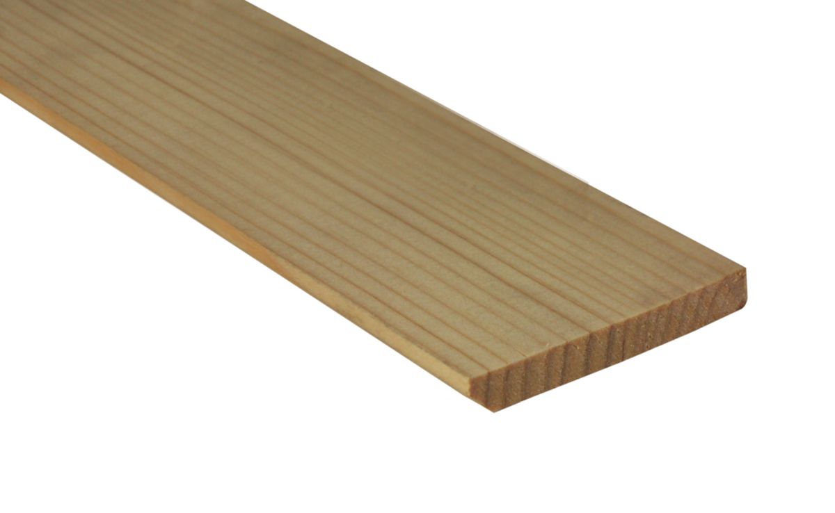 SILVERWOOD -Plinthe Sapin -Bord Droit 10x110