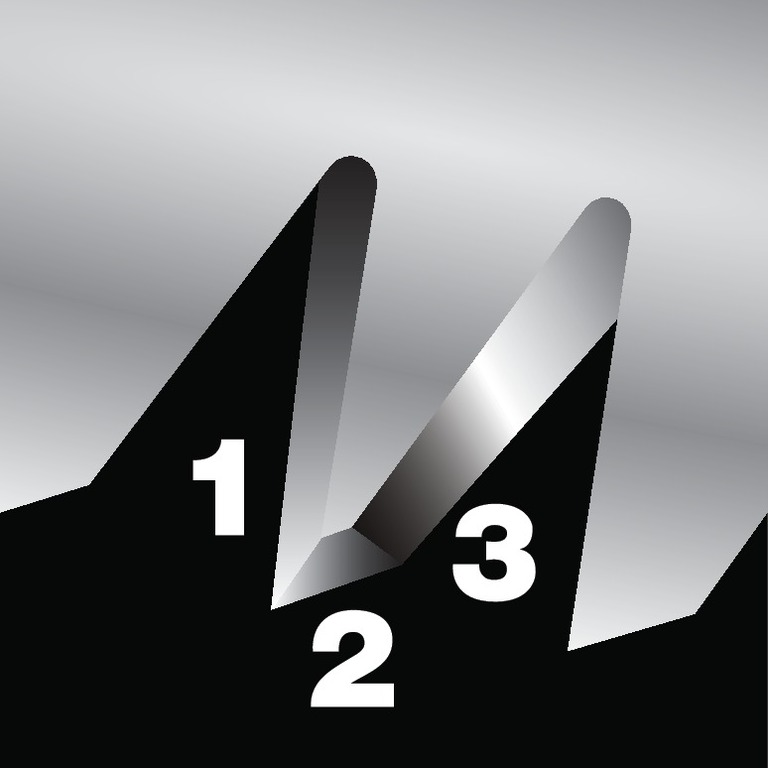 TALIAPLAST -Scie Plaques de Plâtre -Poignée Bi-Matière 400-550mm