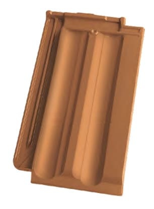 ROBEN -ELSASS -Tuile à Auges en Terre Cuite