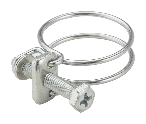 NOYON ET THIEBAULT -Collier double fils acier